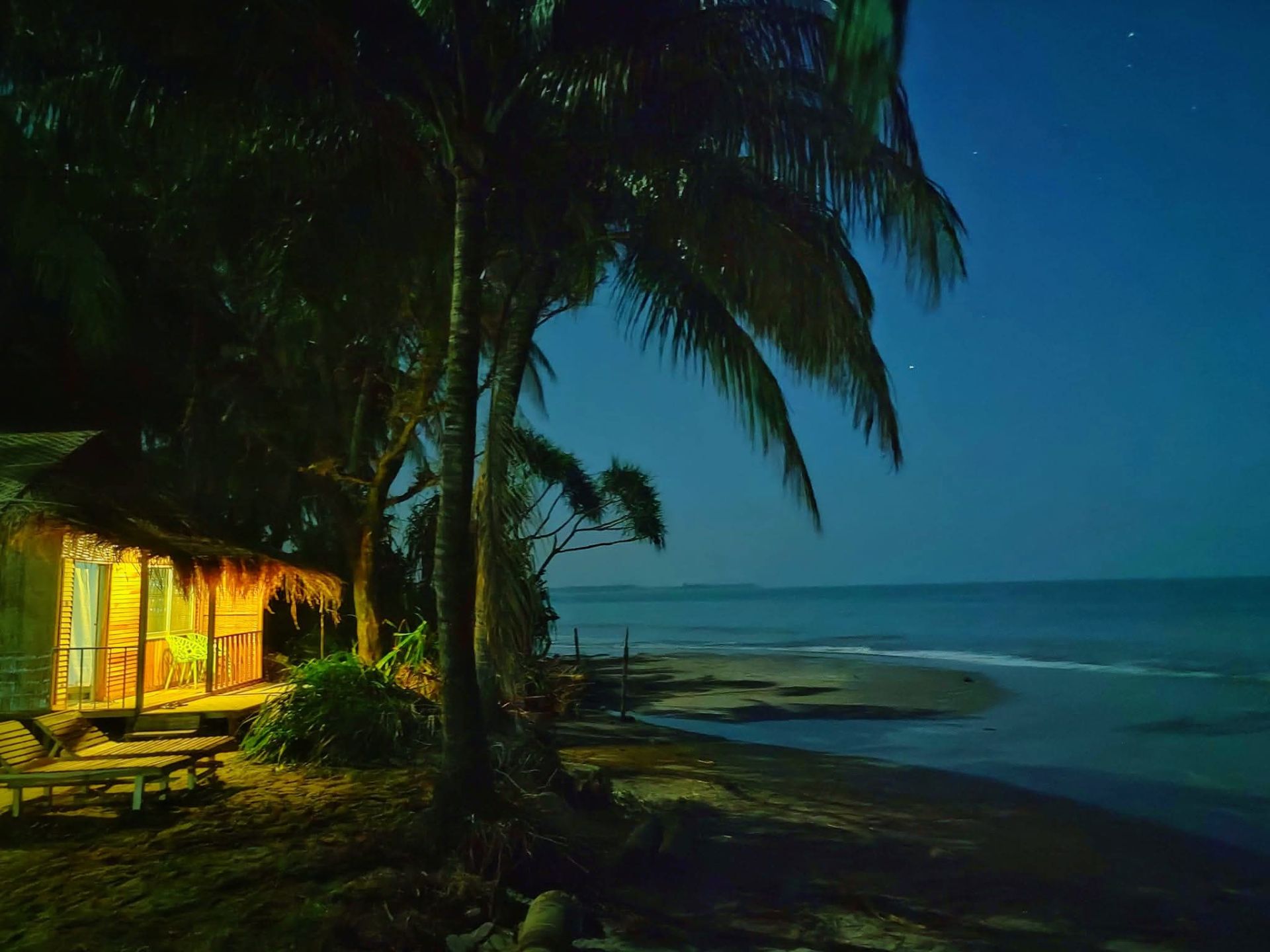 beach camp