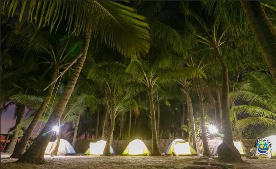 beach camp