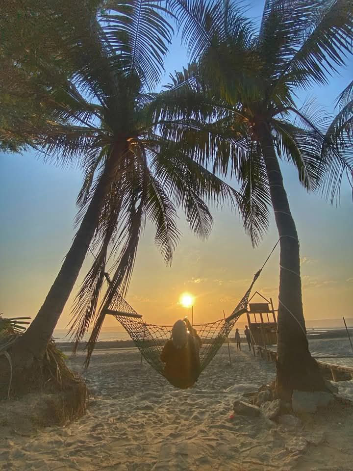 beach camp