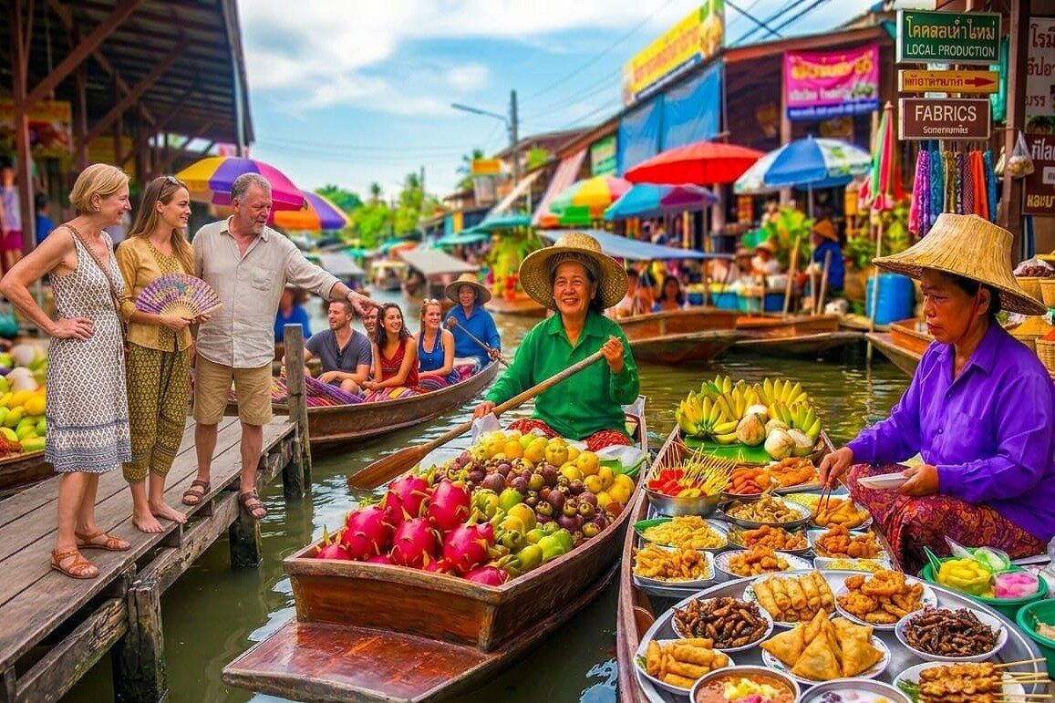bangkok floating market