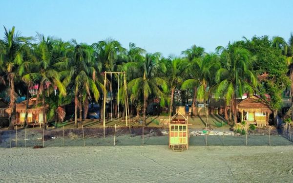 beach camp