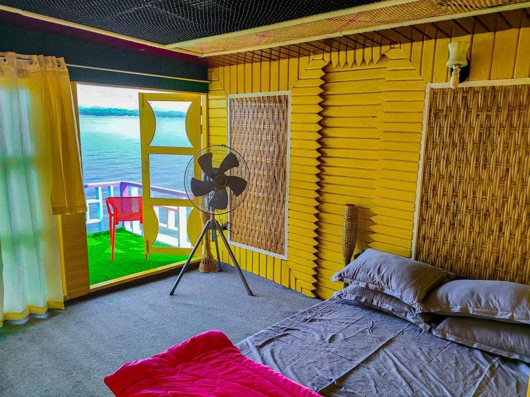 room with balcony